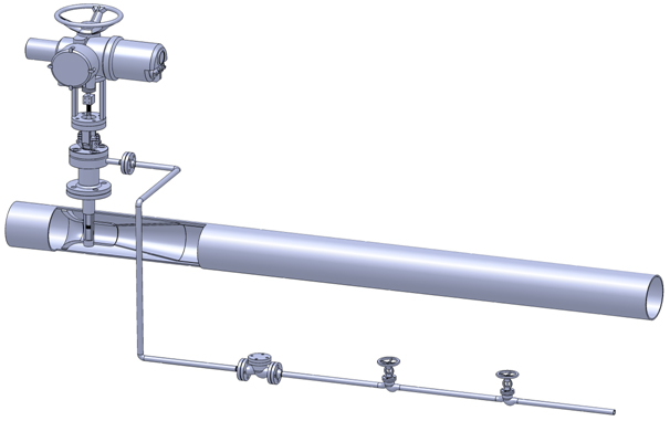 減溫減壓裝置-文丘管式可調(diào)噴嘴減溫器 減溫減壓裝置-文丘管式可調(diào)噴嘴減溫器